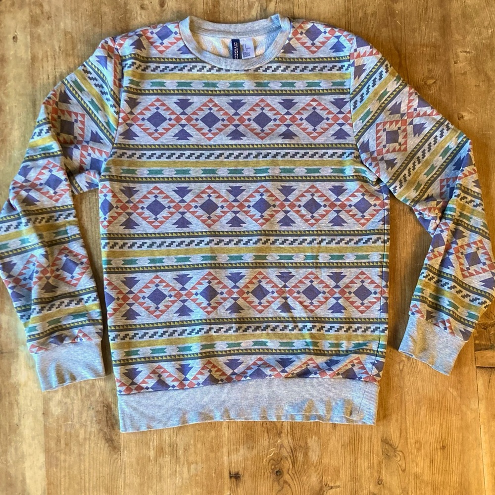 Aztec Crewneck Sweatshirt | S